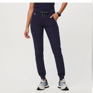 Figs Navy Zamora Jogger Scrub Pants L